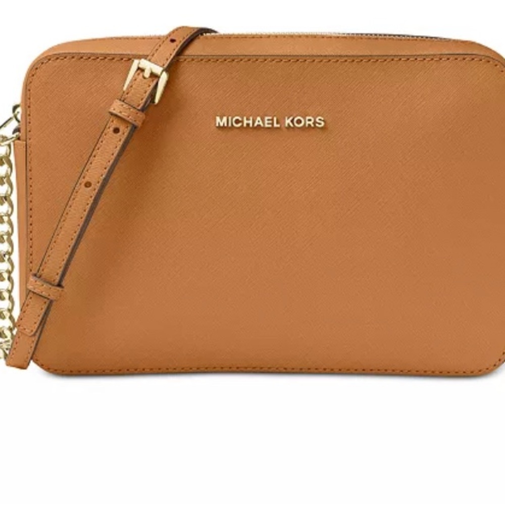 Leather Jet Set East West Crossbody